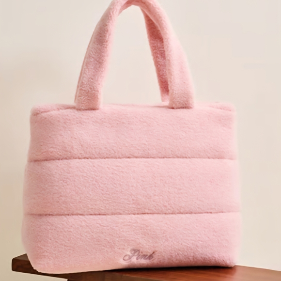 Pink Women's Tote Bag FASHION SHOW 2025 VICTORIA'S SECRET NWT - Picture 1 of 9